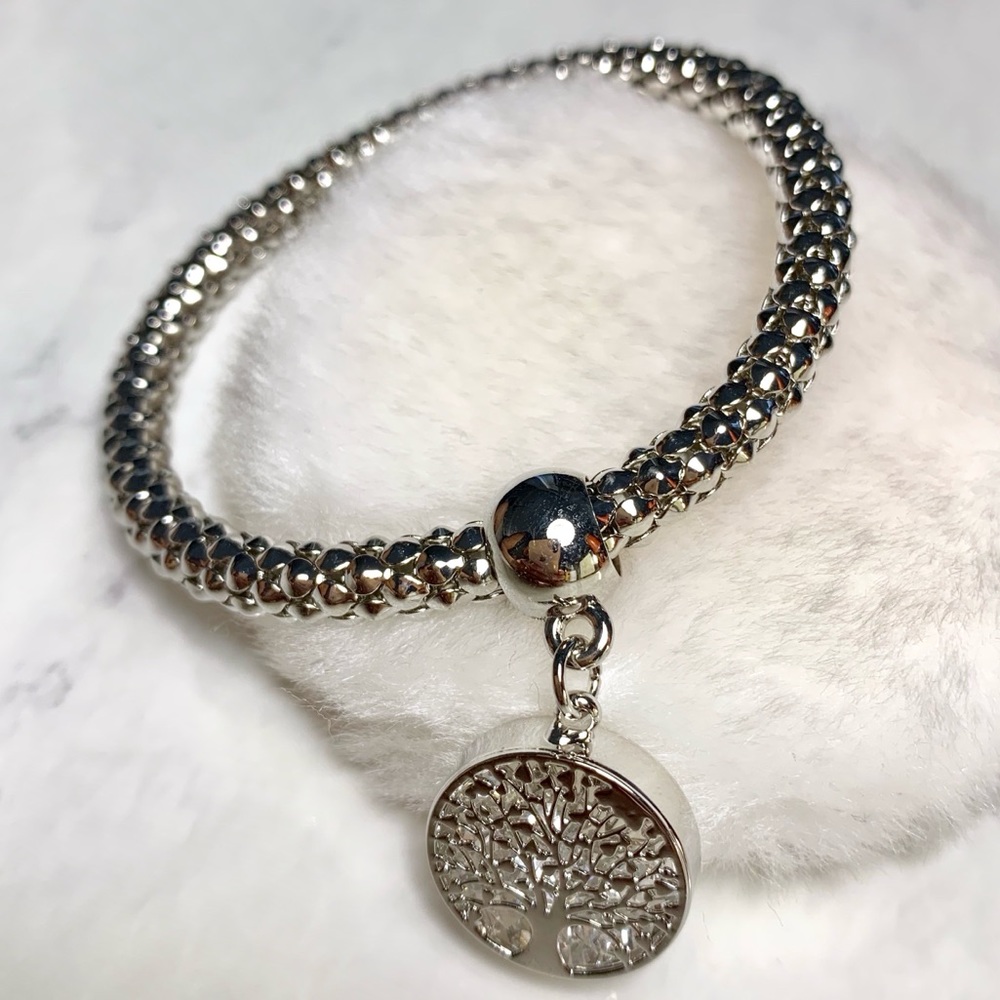 Silver Charm Bracelet